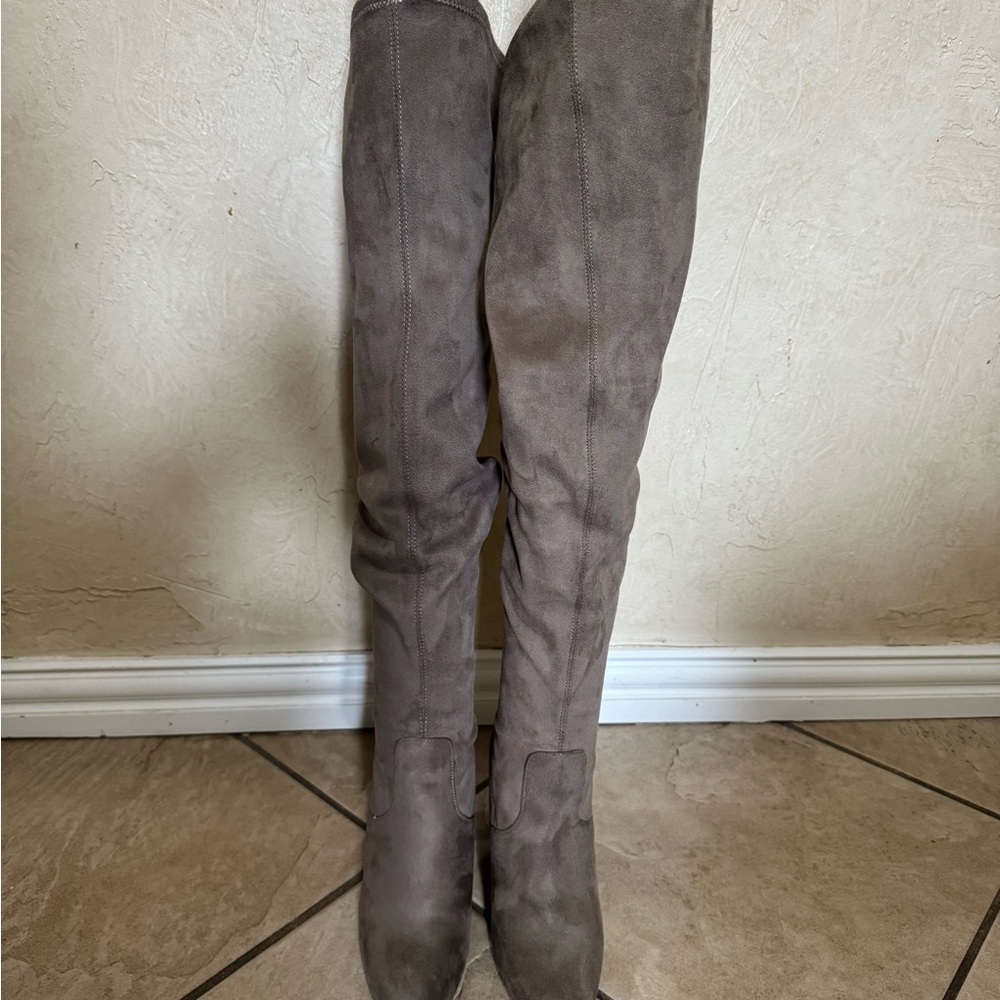 Steve Madden Elegant Suede Over-the-Knee Boots